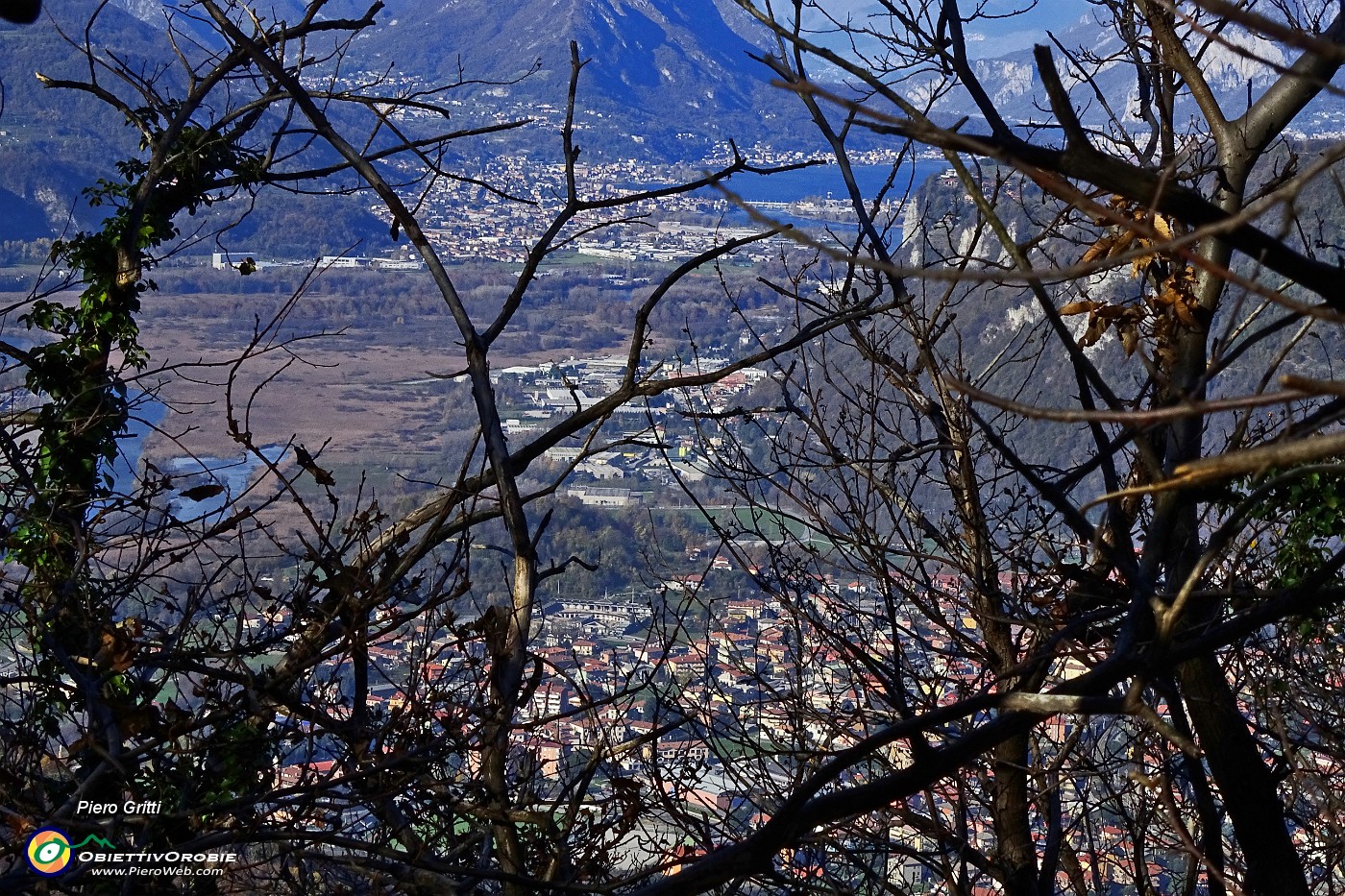 63 Tra gli alberi la valle dell'Adda e i laghi di Lecco.JPG -                                